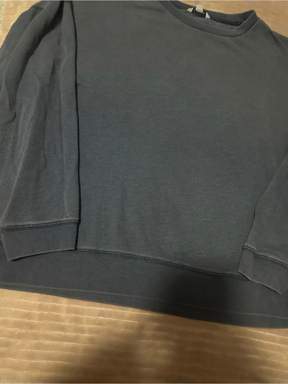 American Eagle Outfitters Men's Crewneck Sweater - Dark Gray
